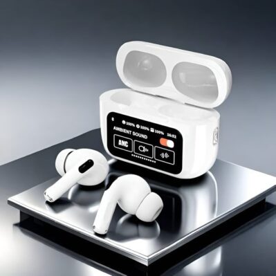 New A9 Pro Wireless Earbuds – Noise Reduction, Touch Control, Bluetooth 5.3
