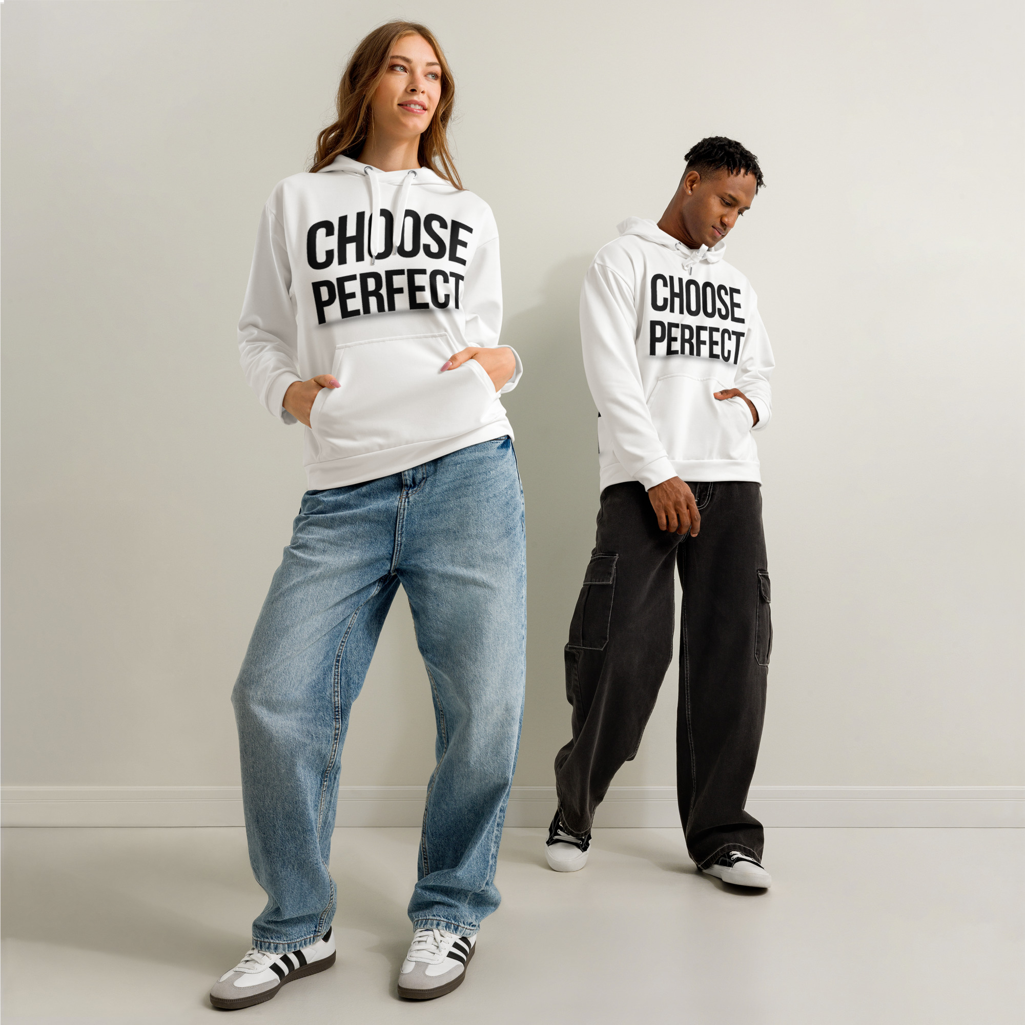 Unisex cotton hoodie